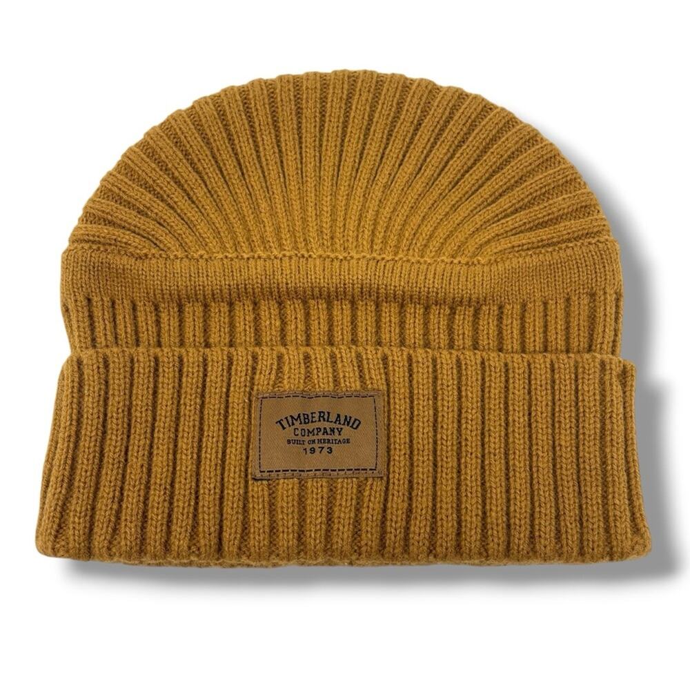 Timberland Gulf Beach Ribbed Beanie In Wheat One Size